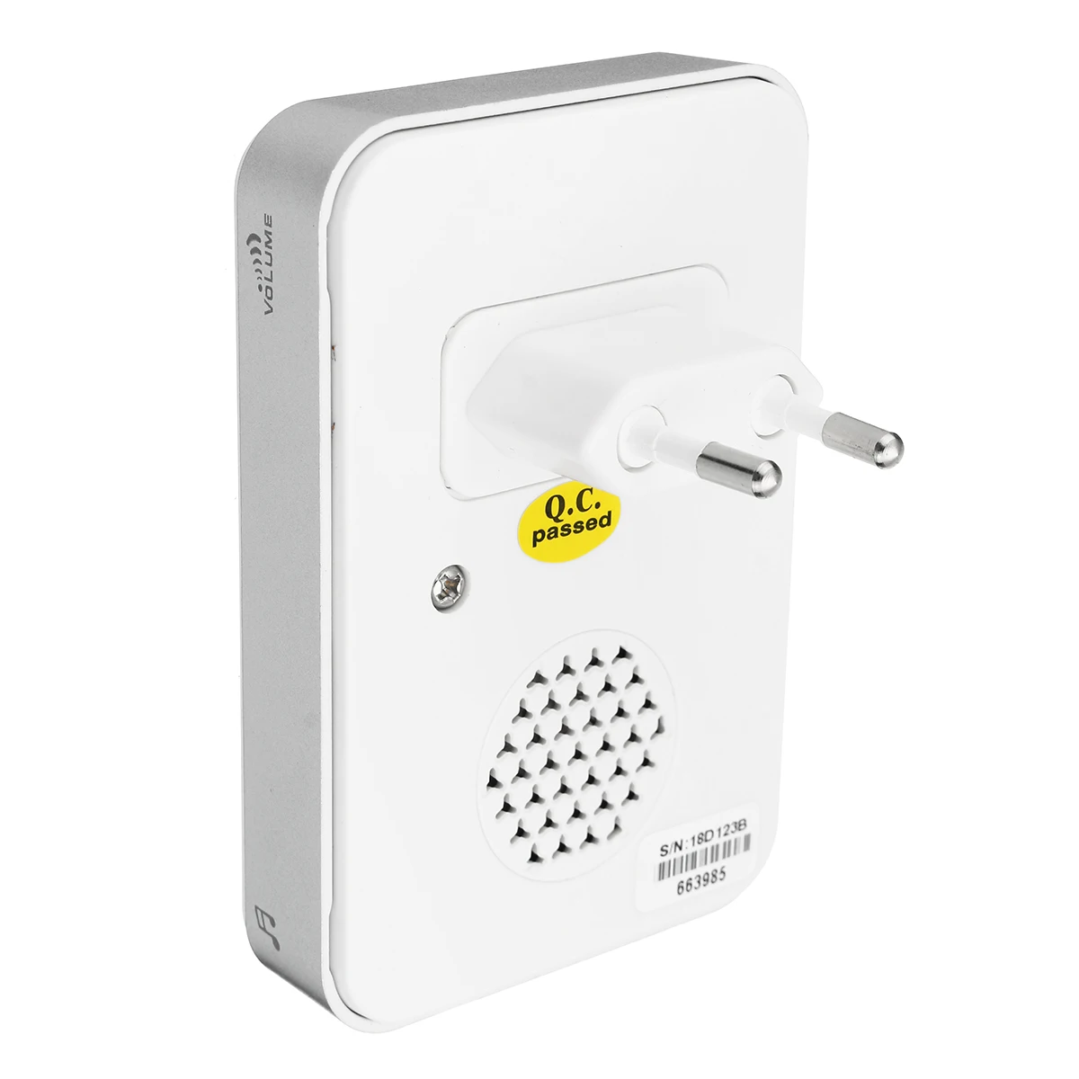SULEVE Self Powered Wireless Doorbell NO battery Waterproof 150M Range 51 Ringtones EU Plug Smart Door Bell 1 button 1 receiver