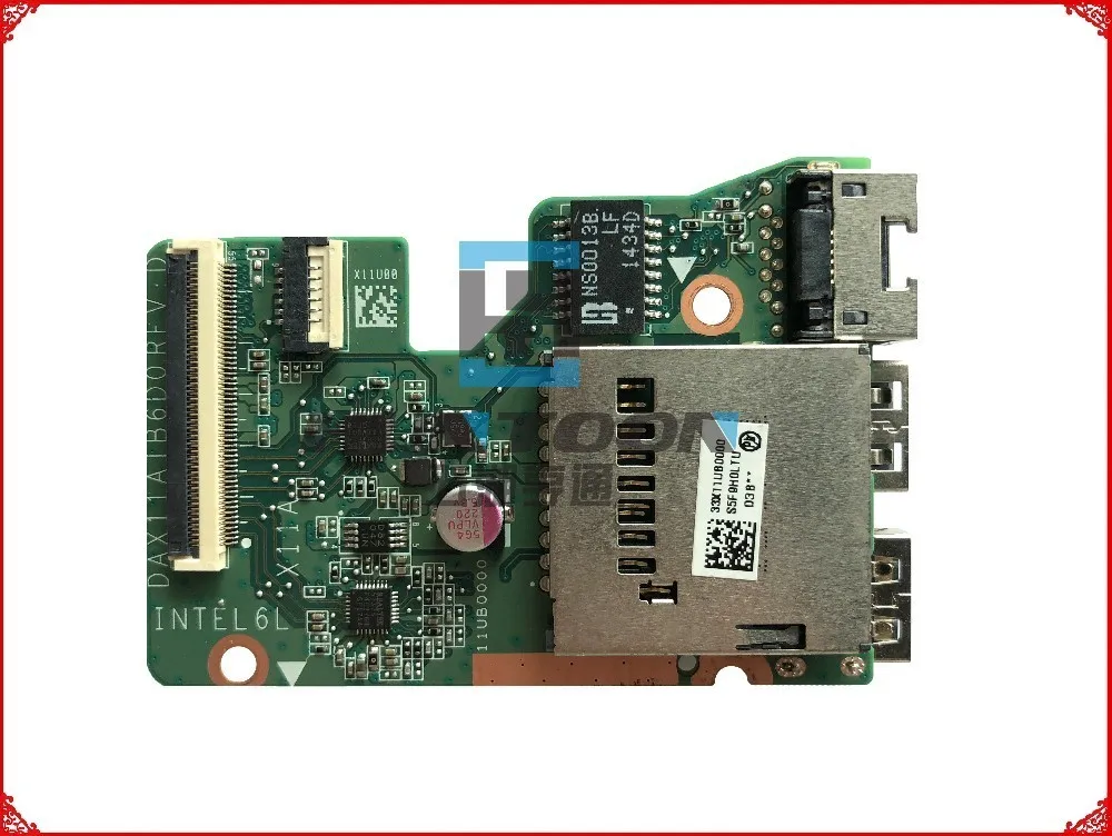 Оригинальные DAX11ATB6D0 для ноутбука HP Pavilion 15-A 15-AB USB-плата PN 33X11UB0000 100% полностью