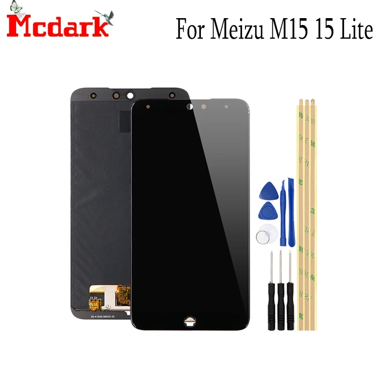 LCD Screen For Meizu Meilan 15 M15 5.46 Inch Replacement Accessories Display+Touch for lite Smartphone | Мобильные телефоны и