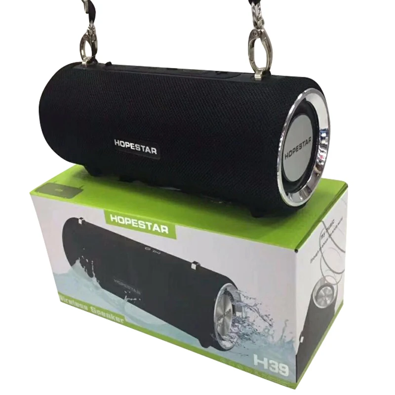 HOPESTAR H39 Беспроводная портативная bluetooth колонка водонепроницаемая уличная с