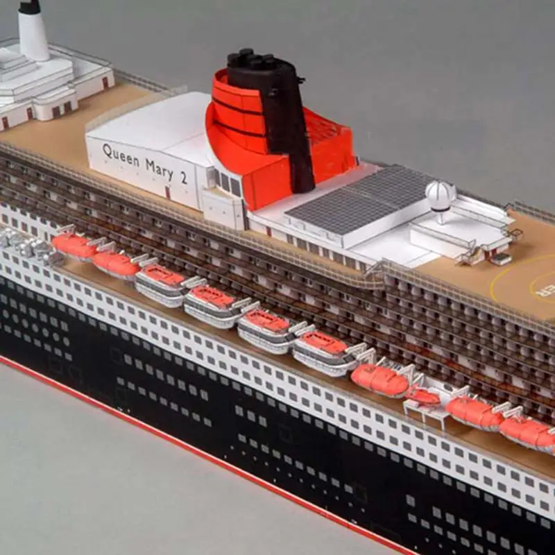 Модель бумаги 3D для самостоятельной сборки 1/400 фотобумага фотообои A4 Королева