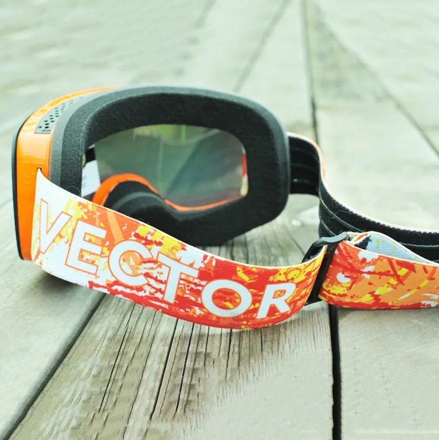 وتغ نظارات تزلج الثلوج نظارات Interchangeabe الرجال النساء مكافحة الضباب مزدوجة الطبقات طلاء على الجليد التزلج النظارات الشمسية في الهواء الطلق ال...