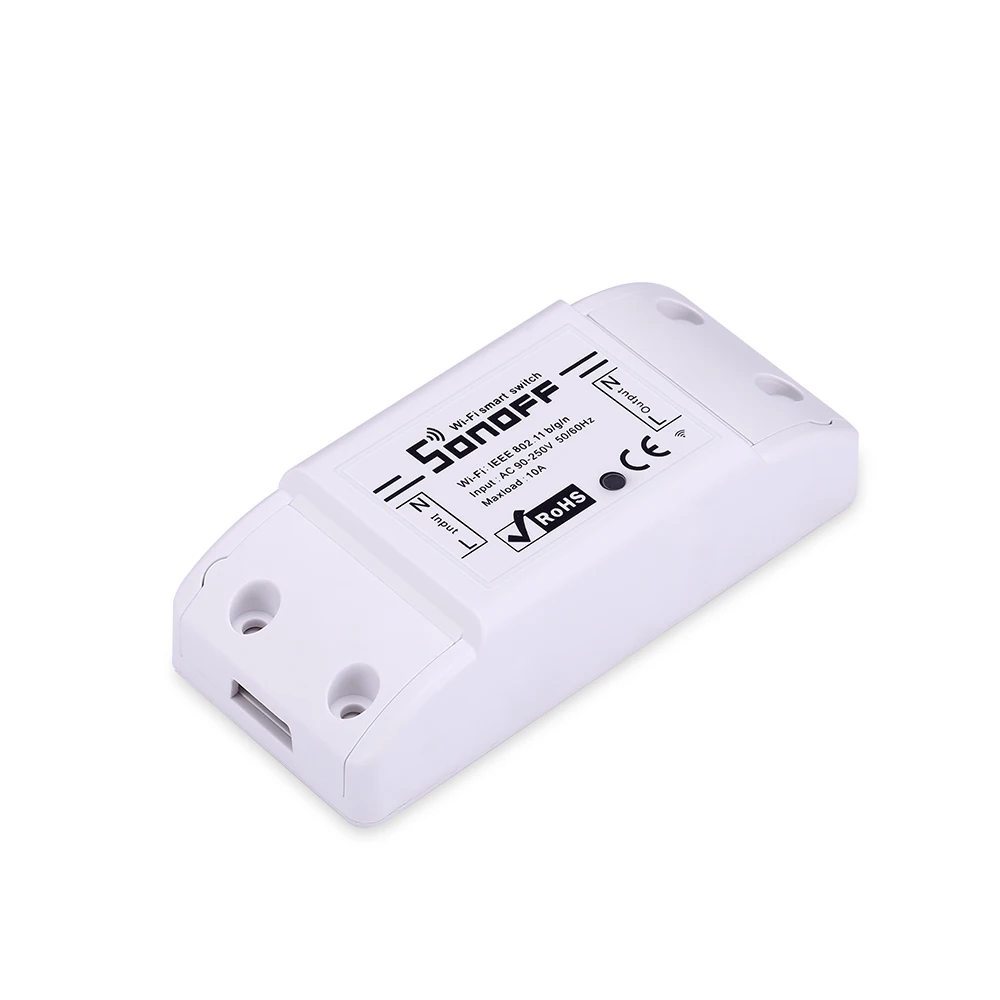 Беспроводной смарт переключатель SONOFF BASIC Wi Fi для домашней безопасности