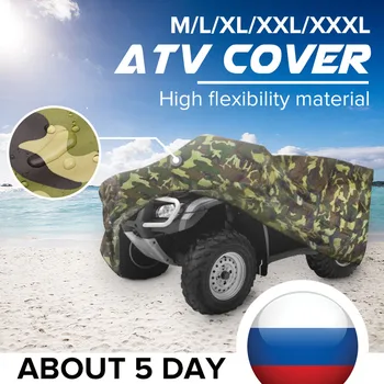 

Universal 190T Camouflage Motorbike ATV Cover Waterproof Quad Bike Vehicle Scooter Motorcycle Cover M L XL XXL XXXL