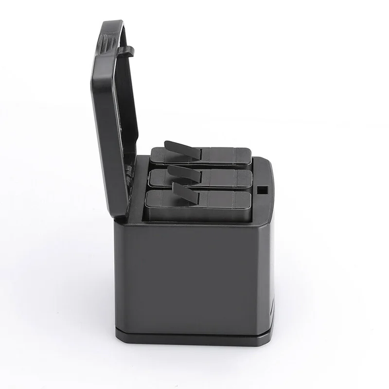

New Camera 3-way Battery Charger High Quality Dock Charging Box 2 in 1 Black For GoPro Hero 5 6 7 Mayitr