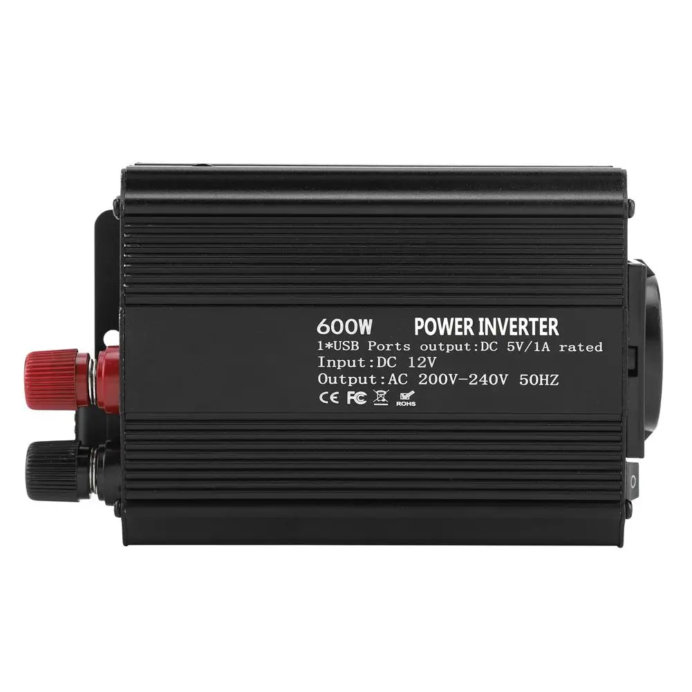

Correction Sine Wave Inverter 12 V Converter 220V 600W Power Inverter with Solar Panel