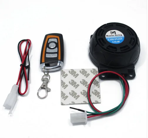 

Motorcycle Alarm System Anti-theft Security All-in-one Dish Type Alertor Motorbike Engine Burglar Alarm Motorcycle parts