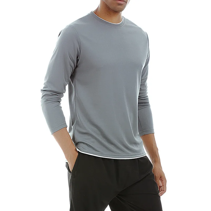 

Gym Shirt Men Running Fitness T-shirt Crossfit Camiseta Hombre sport Quick Dry Fit Tshirt Elastic Sportswear Basketball Tshirt