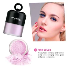 POPFEEL пудра 3 цвета свободные Порошковая Косметика Водонепроницаемый Loose Powder Matte масла Управление скрывающий порошок TSLM1