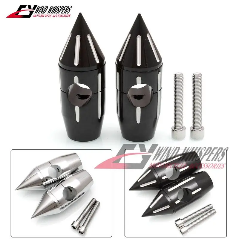 

1'' 25mm Modified pointy Cruiser handlebar fixing sitting fixed sleeve For Harley 883 1200 Drag Star Magna Steed Shadow vulcan