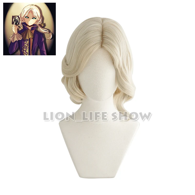 

Game Identity V Photographer Joseph Cosplay Wigs Heat Resistant Synthetic Wig Halloween Carnival Party Cosplay Wig