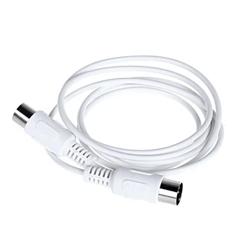 

MIDI Extension Cable to Male 5 Pin 1.5/4.95FT High Quality 5 Pin Male to 5 Pin Male MIDI Extension Cable for MIDI devices connec