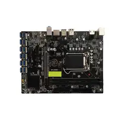 B250 12P-BTC плата LGA1151 Процессор DDR4 памяти USB3.0 к PCI Express слот настольных ПК игровая материнская плата