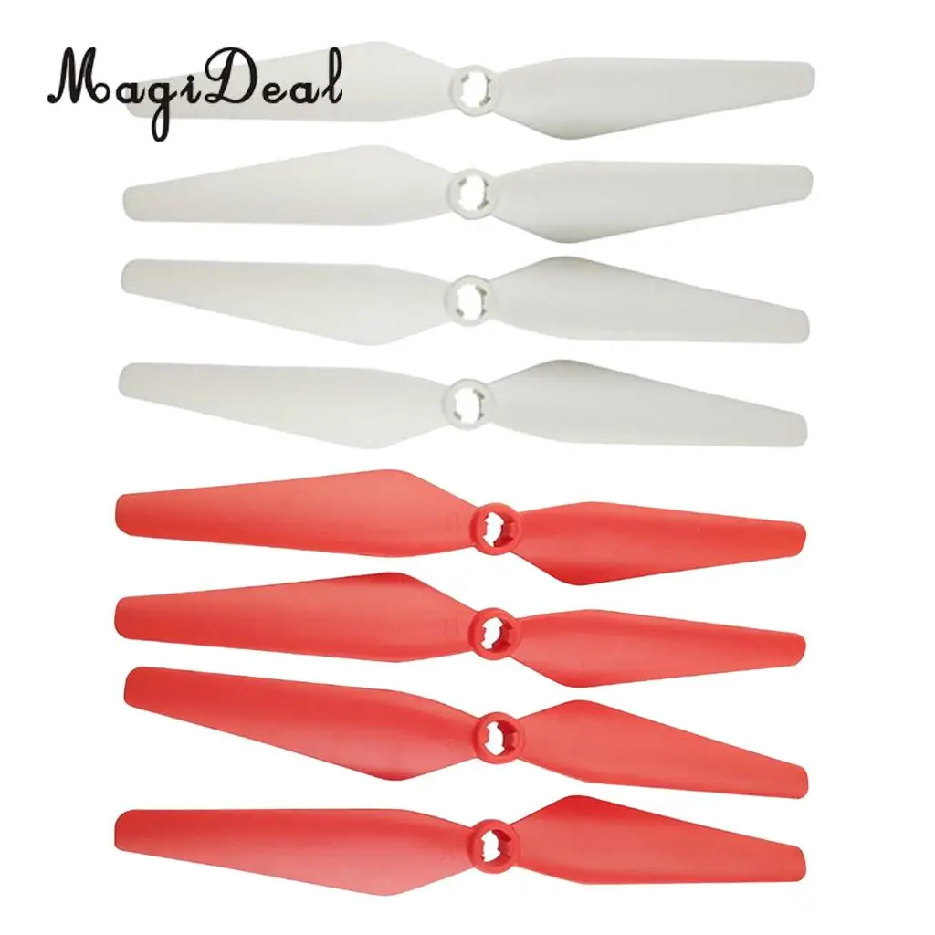 

MagiDeal 4Pcs Paddle Propeller Prop Blade for SYMA X8SW X8SC X8SG X8 Pro RC Remote Control Aircraft Helicopter Parts Accs