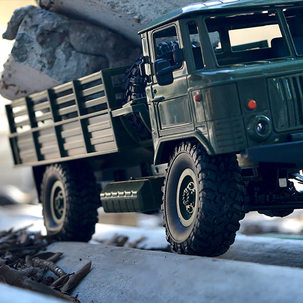 WPL B 24 1/16 RC военный грузовик гусеничный армейский автомобиль с мотором и