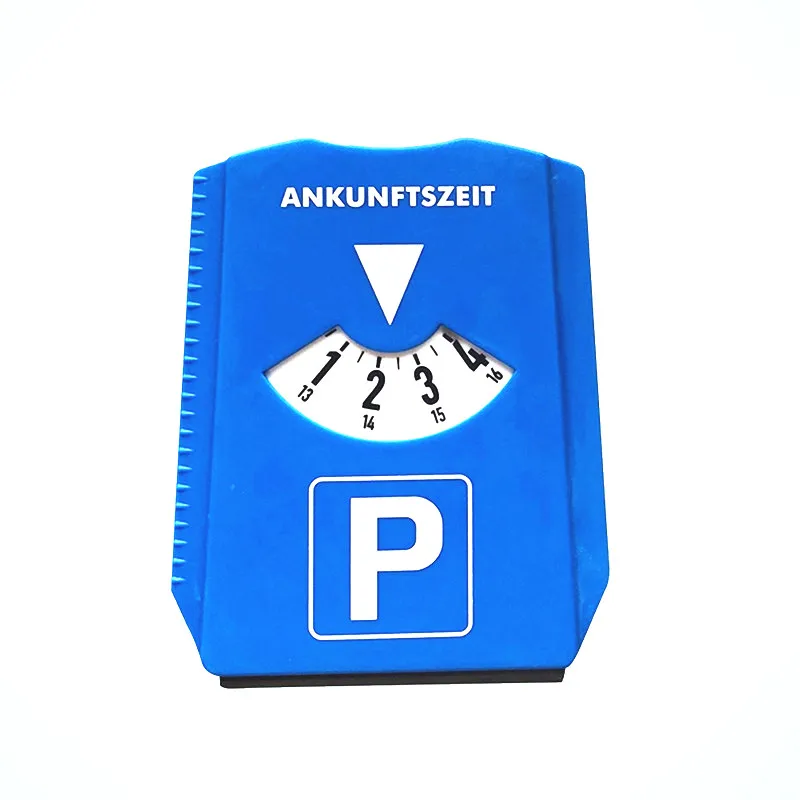 

Car Vehicle Multi-Function Timer Tools 3 Euro Coins Storage Stop Sign Snow Scraper