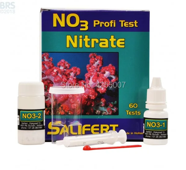 

SALIFERT NITRATE (NO3) AQUARIUM WATER TEST KIT - FRESH & MARINE FISH TANKS