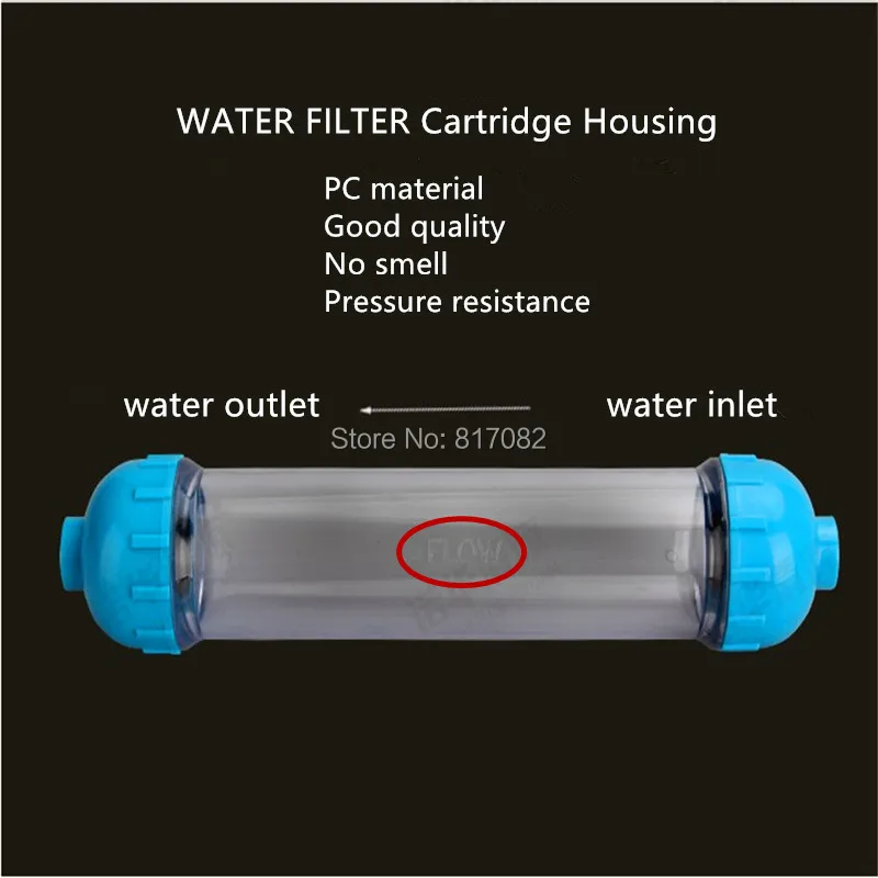 1 шт. T33 фильтр для воды картридж корпус DIY T33 оболочка фильтр Бутылка с некоторыми фитингами очиститель воды для системы обратного осмоса