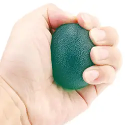 TPR силикагель мягкий яичный шар фитнес-Стресс Расслабляющий массаж палец рука обучение Высокая мячик эспандер