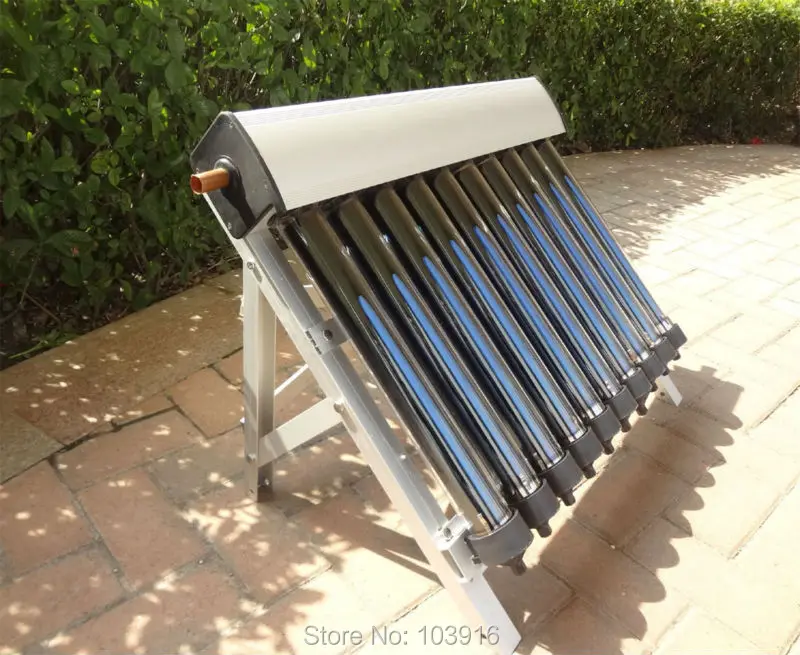 Conjunto de Coletor Solar de Aquecedor de Água Tubos de Vácuo de Tubos de Calor Quente Solar Tubos Evacuados Nova Varal 1 10 High Quality Renovação da Casa