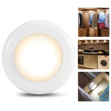 Беспроводной сенсорный светильник для шкафа регулируемый светодиодный светильник s под кухонные шкафы лестница коридор ночник