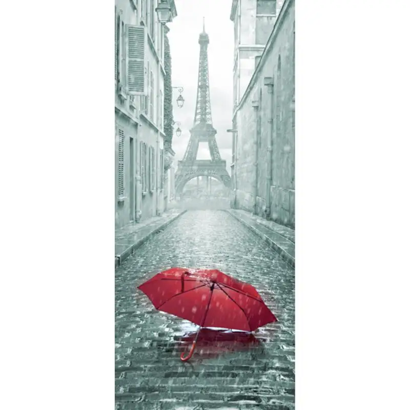 2 قطعة/المجموعة 3D الإبداعية ملصقات الباب جدار ملصقا DIY جدارية غرفة نوم ديكور المنزل المشارك PVC للماء الباب ملصقا تقليد 2 قطعة/المجموعة 3D الإبداعية ملصقات الباب جدار ملصقا DIY جدارية غرفة نوم ديكور المنزل المشارك PVC للماء الباب ملصقا تقليد