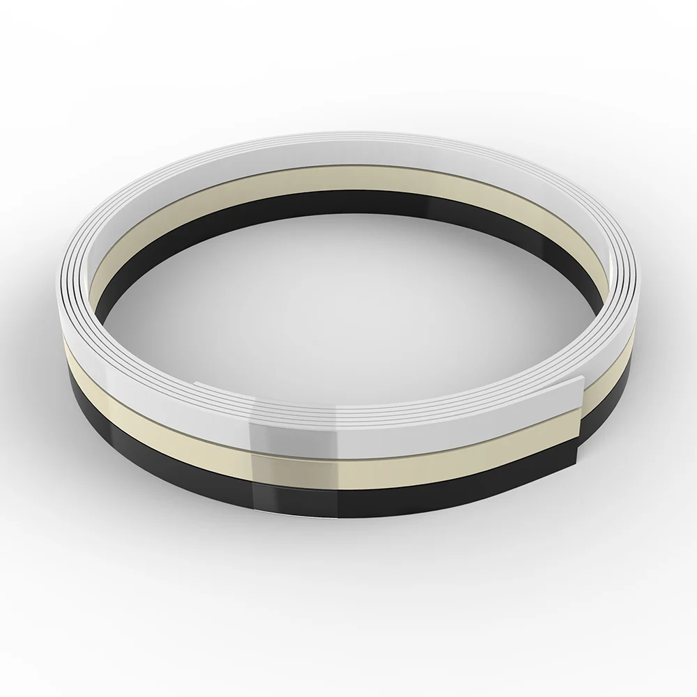 3pcs Acoustic Folk Classic Guitar Binding Purfling Strips ABS Guitar