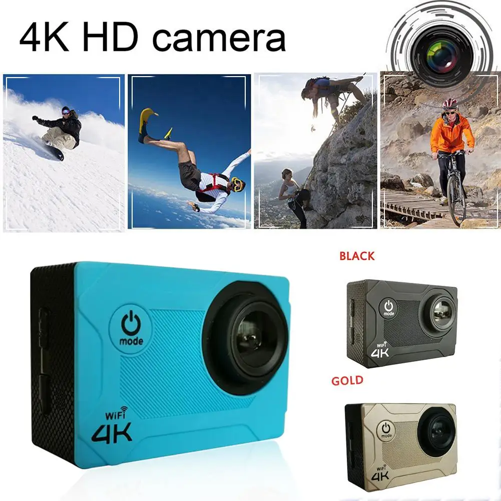 

Professional Home Camera HD For HAMTOD S9 Sports Camera GC1034 120 degree 2.0 inch LCD 4K Quality Support WIFI HD Sports Camera