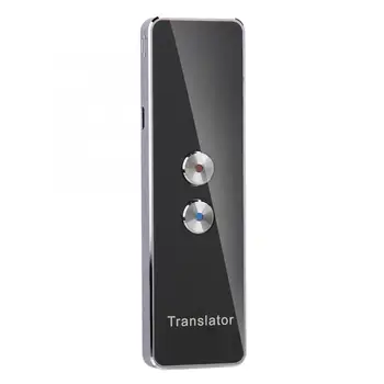 

translator 2.4G Smart Bluetooth Pocket Interpreter Real Time Speech Multilingual Translator Purple translator portable