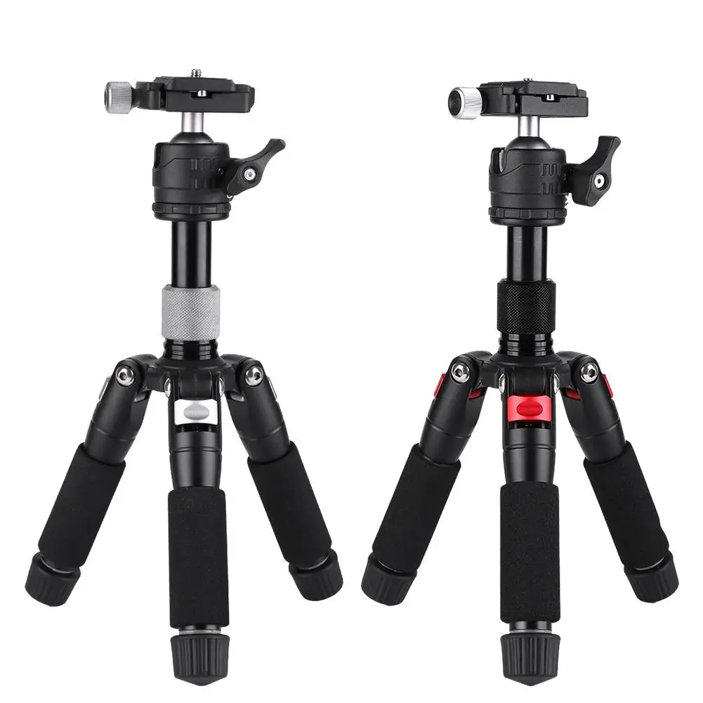 K521 мини штатив портативный Настольный выдвижной 360 градусов Штатив для DSLR