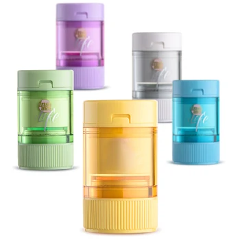 

Portable Pill Cutter Mini Four Box Multi-function Pills Organizer Case Pill Crusher Grinding Medicine Box Storage Of Medicines