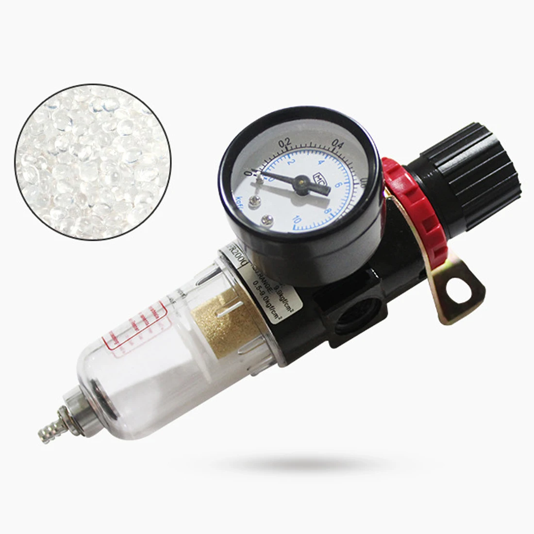 

1/4 0-1MPA Pneumatic Filter Regulator Air Treatment Unit Pressure Gauge AFR2000 Pressure Switches