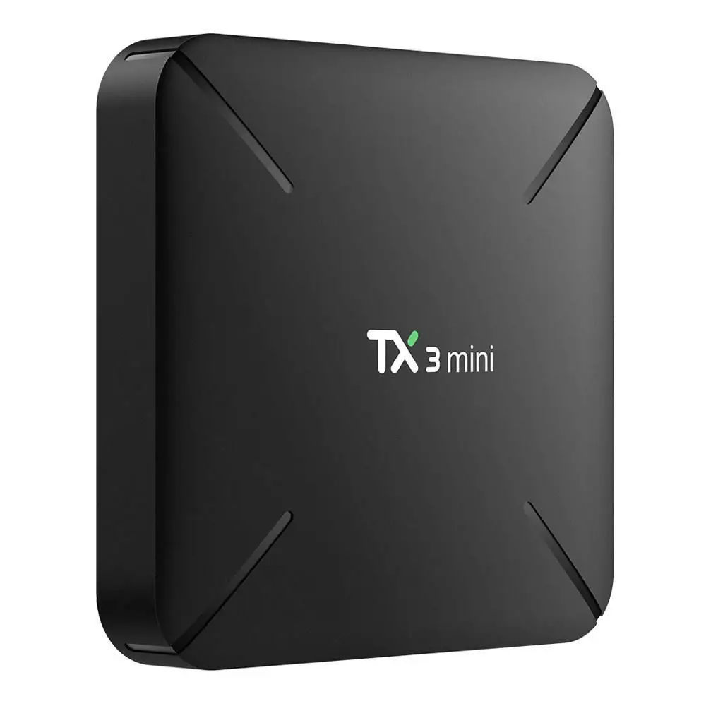 TX3 мини 1G 8G Amlogic S905W 4 ядра Smart 2 GB 16 GB Android 7,1 ТВ BOX 2,4 GHz Wi-Fi Play Store 4 K ТВ коробка Декодер каналов кабельного телевидения