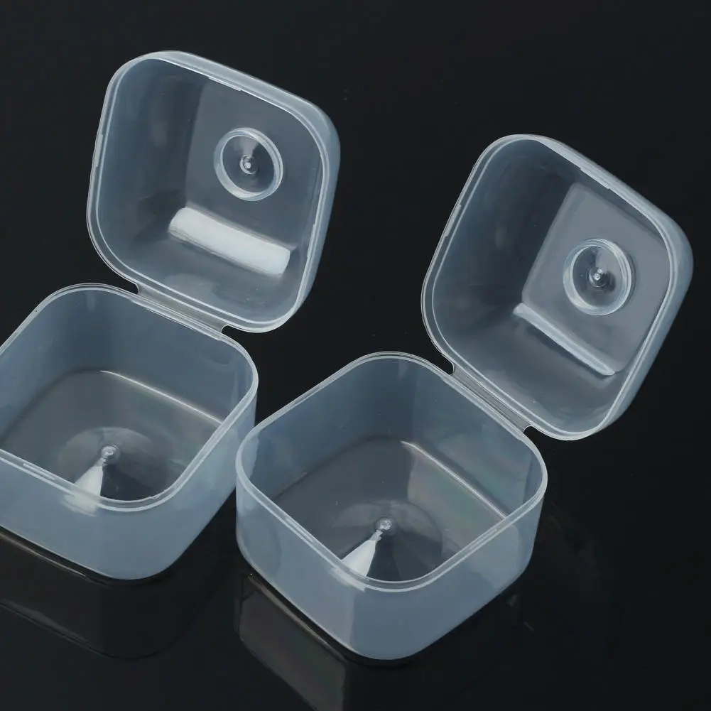 

2Pcs Portable Baby Infant Lovely Feeding Bottle Pacifier Nipple Cradle Storage Box Soother Holder Box Soother Baby care