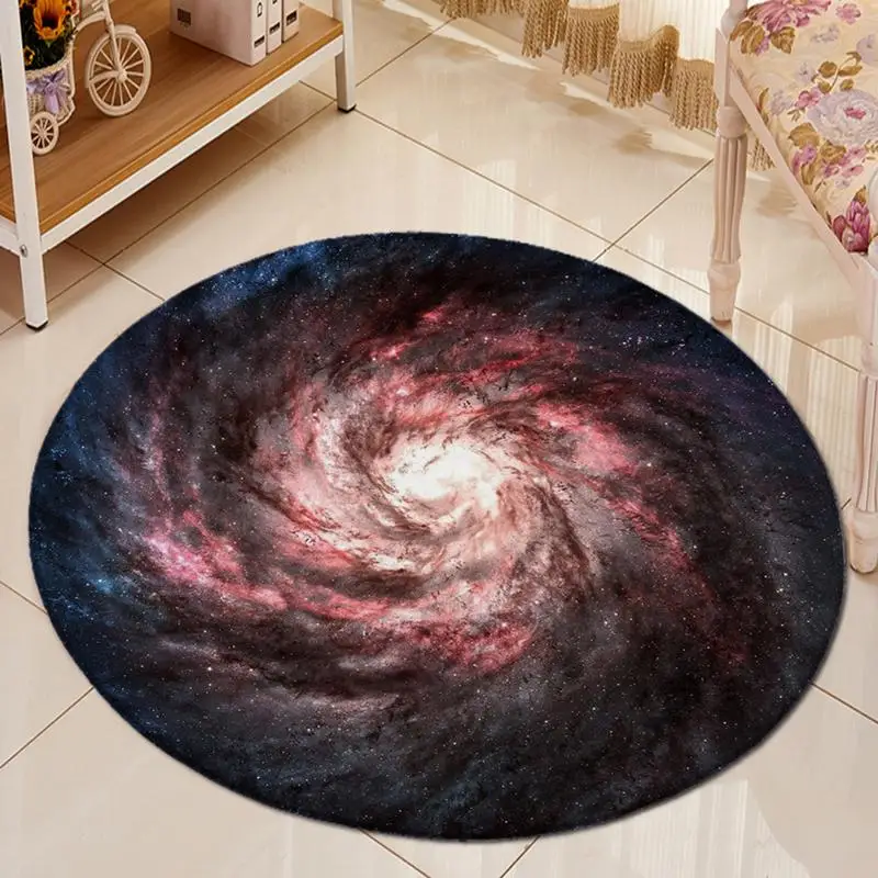 

Nordic Carpets Soft Flannel 3D Printed Area Rugs Parlor Galaxy Space Mat Rugs Anti-slip Large Rug Carpet for Living Room Decor