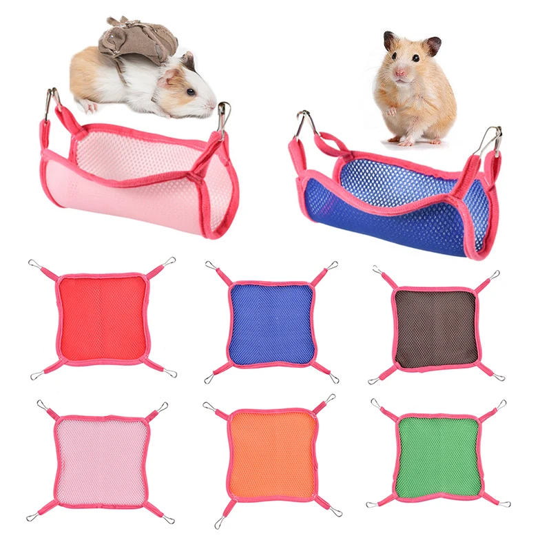 

2019 New 1PC Hot Sale Parrot Popular Pet Hamster Hammock Breathable Soft Mesh Hanging Bed Pet Supplies