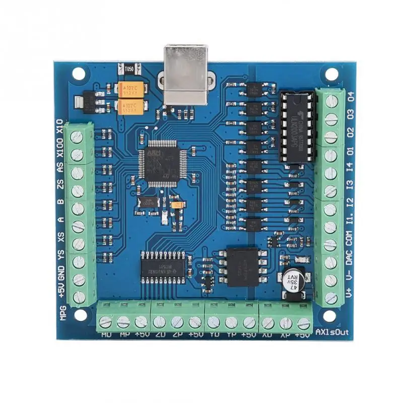 MACH3 USB карта управления движением 100 кГц CNC контроллер движения Breakout доска для