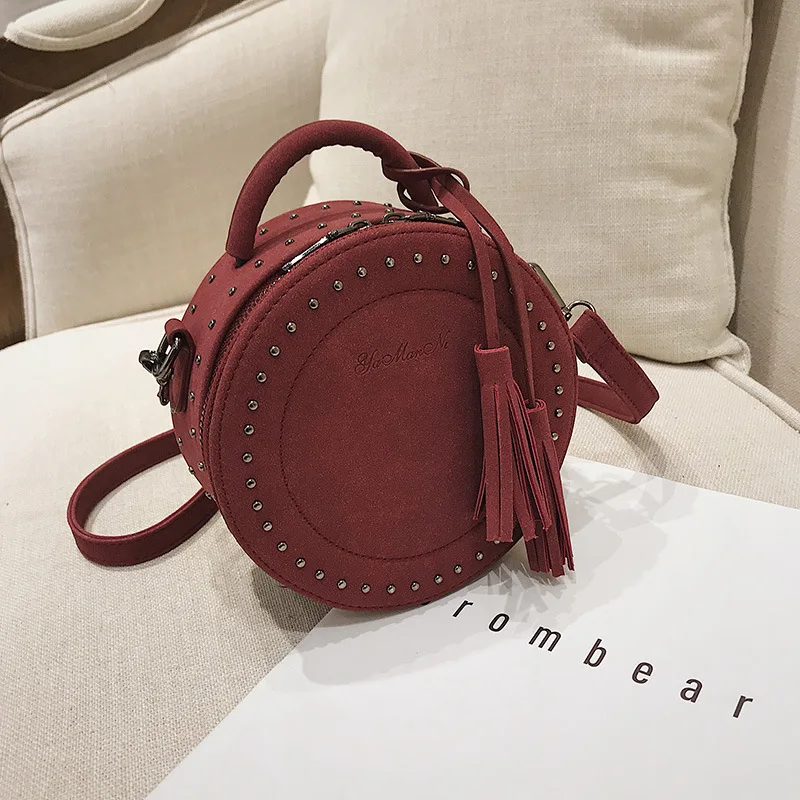 2018 Circular Fashion Women Shoulder Bag Leather S Crossbody Messenger Bags Las Purse Female Round Handbag 2018 Circular Fashion Women Shoulder Bag Leather S Crossbody Messenger Bags Las Purse Female Round Handbag