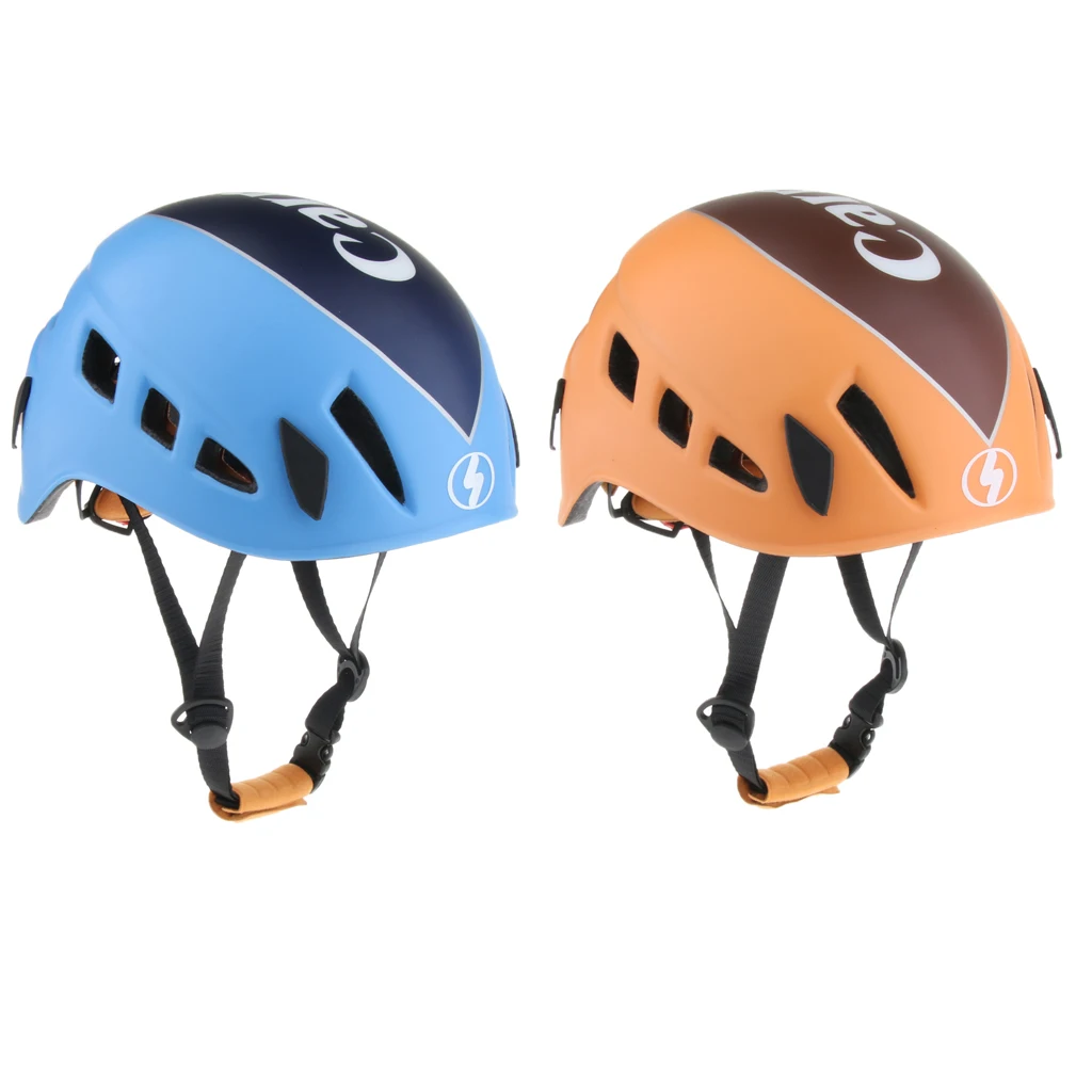 

Adjustable Outdoor Rock Climbing Rescue Skating Cycling Safety Helmet