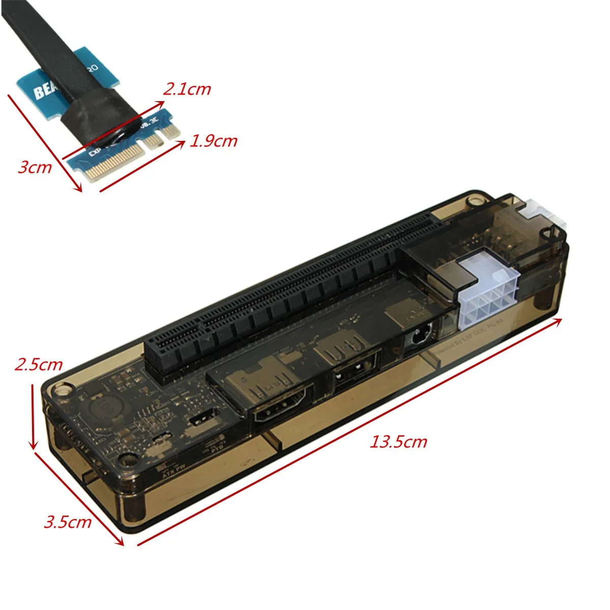 HOT V8.0 EXP GDC Beast внешняя независимая видеокарта док станция NGFF ноутбук PCI E
