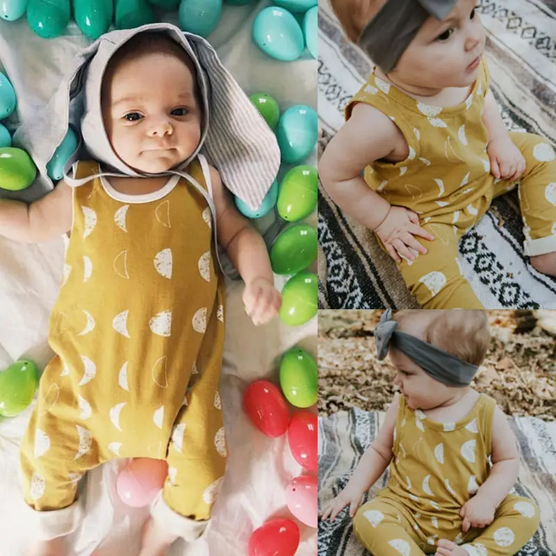 

Pudcoco Baby Jumpsuits 0-24M Newborn Baby Boy Girl Romper Jumpsuit Playsuit Clothes Outfits