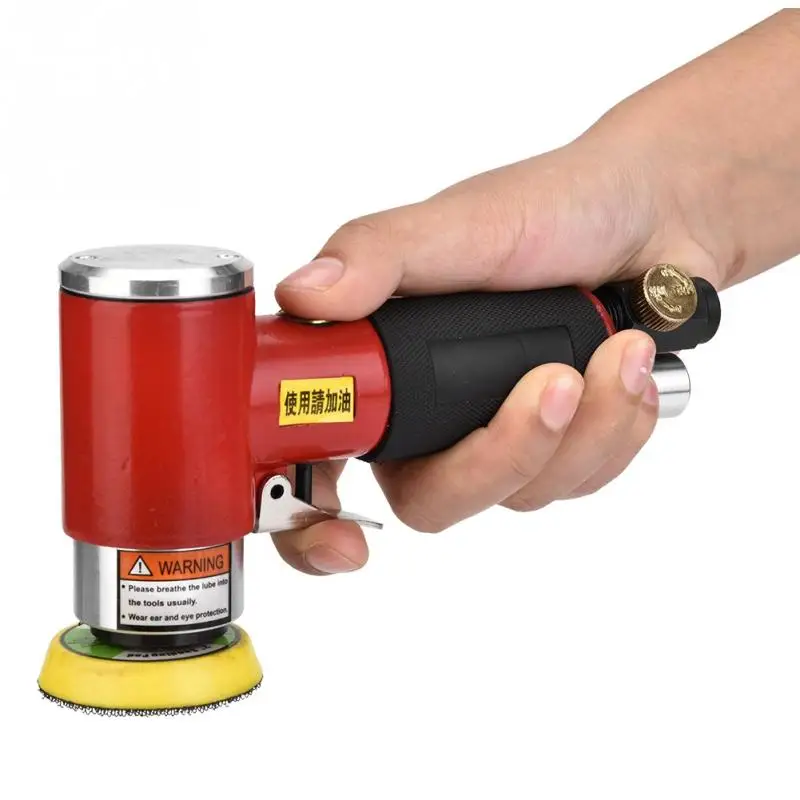 

Pneumatic Grinder Eccentric Air Angle Grinder Pneumatic Polishing Tool with 2in/3in Sanding Pad Car Polishing Machine
