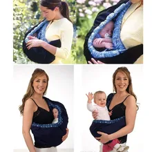 PUDCOCO новорожденный младенец Регулируемый слинг обертывание рюкзак велосипедиста мешочек кольцо
