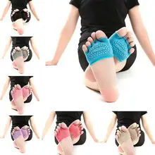 Носки с пятью пальцами, женские носки, невидимые женские летние хлопковые носки на высоком каблуке, короткие носки с открытыми пальцами