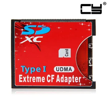 

Jimier SD SDHC SDXC to High-Speed Extreme Compact Flash CF Type I 3.3mm Height Adapter Card for 16GB 32GB 64GB 128GB