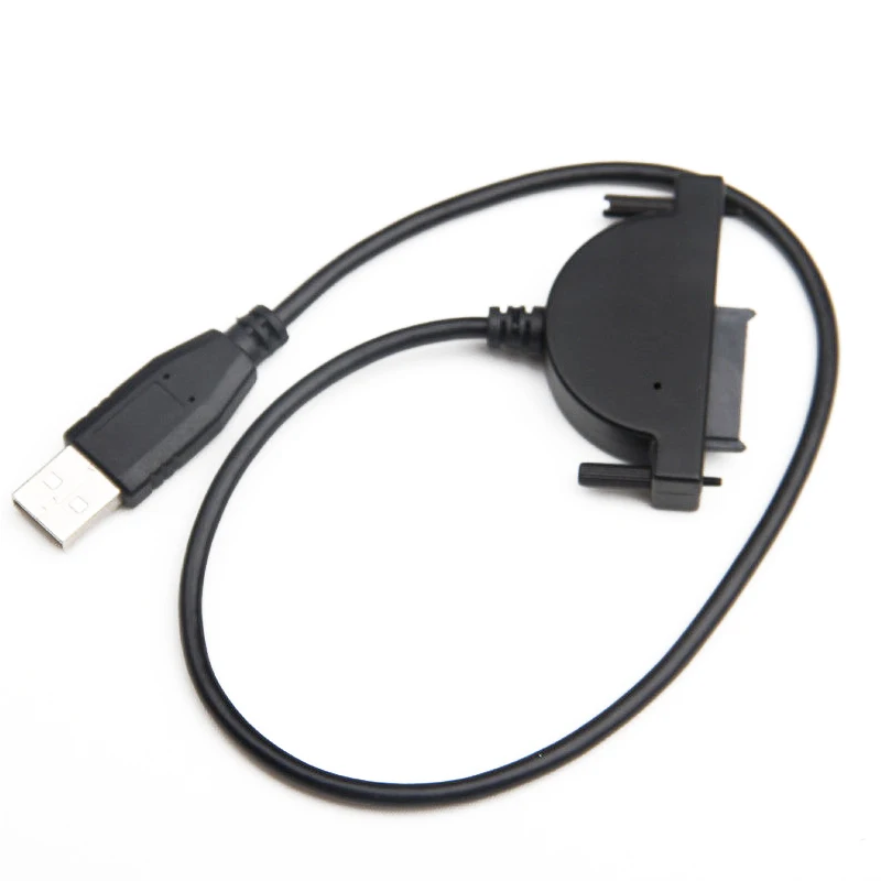 USB 2 0 до 7 + 6 13Pin SATA ноутбук CD/DVD/Blu-Ray оптический привод адаптер кабель | Компьютеры и