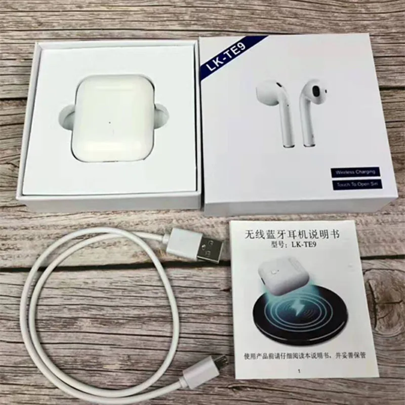 

2019 I14 Lk-te9 Tws Bluetooth 5.0 Earphone Wireless Earbuds 3d Stereo Touch Control Binaural Calls Headphone Pk I9s I10 I13 I12