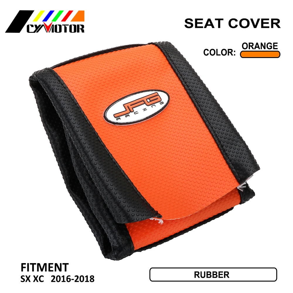 Motorcycle Leather Gripper Soft Seat Cover For Ktm SX XC 125 144 150