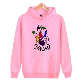 

pikmin hoodies sweatshirts male homme hop hoddies hip streetwear men/women harajuku pullover J2150