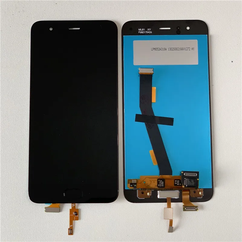 

M&Sen For 5.15" Xiaomi 6 M6 Mi6 Mi 6 With Fingerprint LCD Display Screen+Touch Screen Panel Digitizer For Xiaomi M6 MI 6 Display